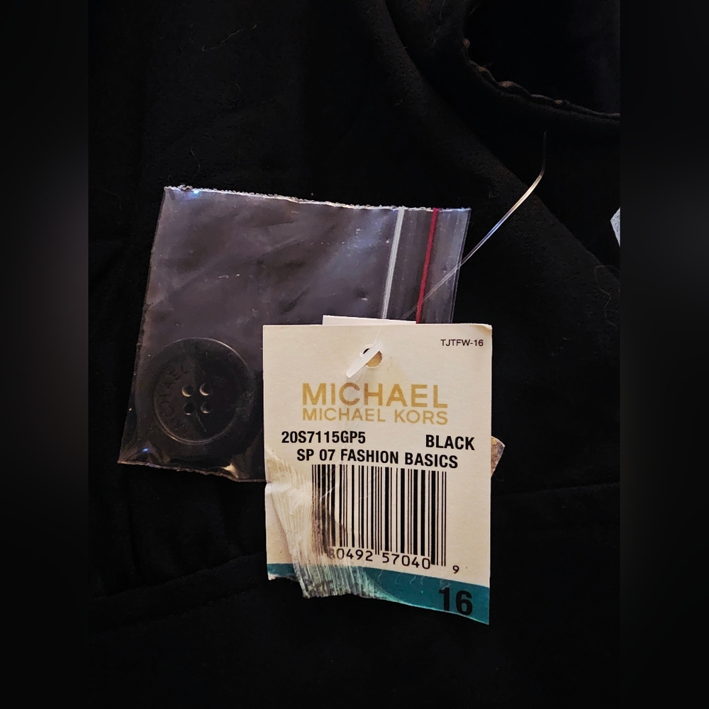 Women's Michael Kors Short-Sleeved Blazer - Picture 8 of 10